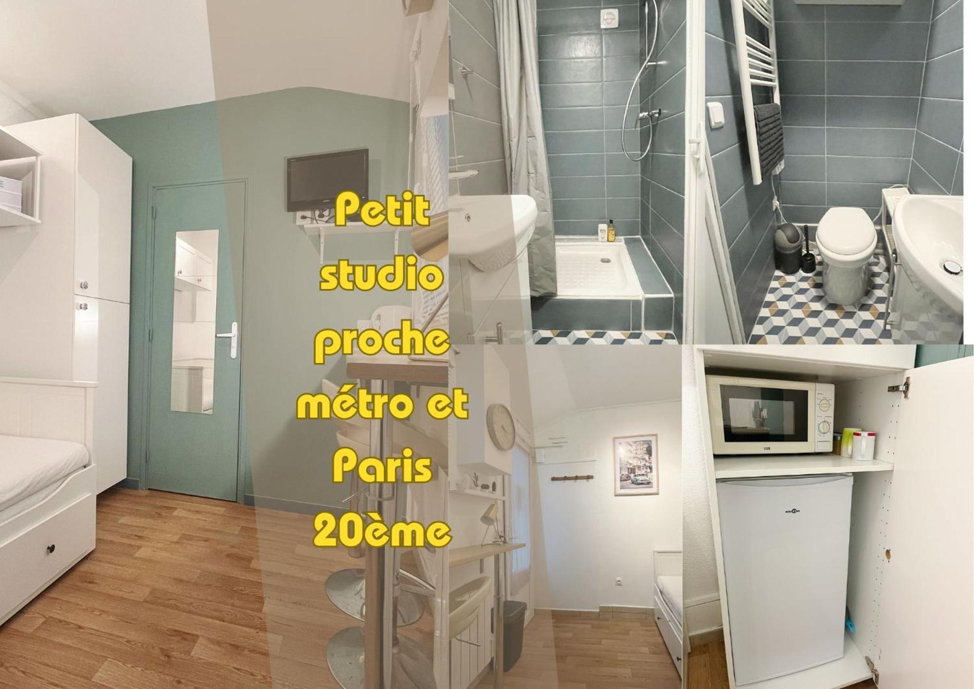 #1 Petit Studio Pres Du Metro L9 Bagnolet Exteriér fotografie